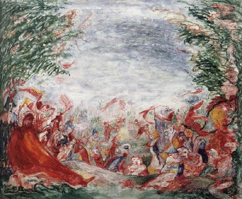 James Ensor The Tormens of St.Anthony France oil painting art